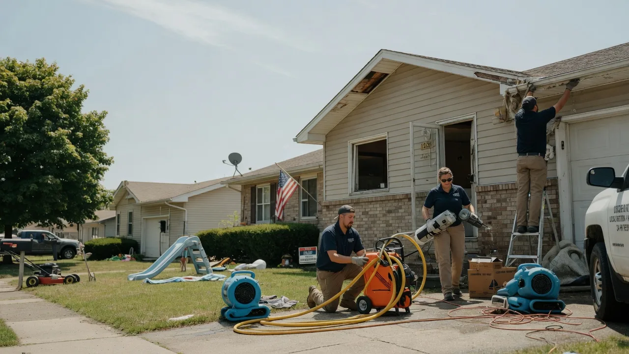 Water Damage Restoration in Coral, MI near me